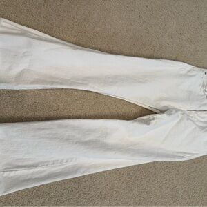 Women's White Flare & Wide Leg Jeans